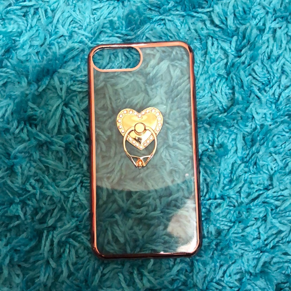 Clear Phone case with Ring